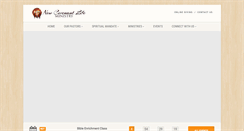 Desktop Screenshot of newcovenantlifeministry.org